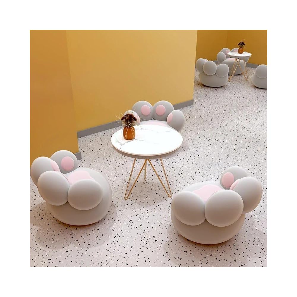 Lounge Chair with Modern Nordic Style, Elegant Comfort and Living Room Furniture - White